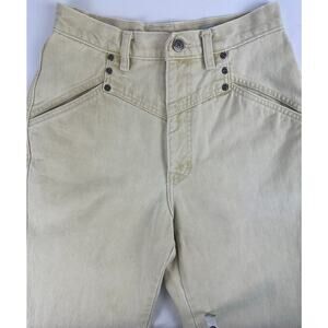 VTG Bar None Quarterhorse Size 7/8 Straight Jeans Bareback Western Cowgirl Y2K